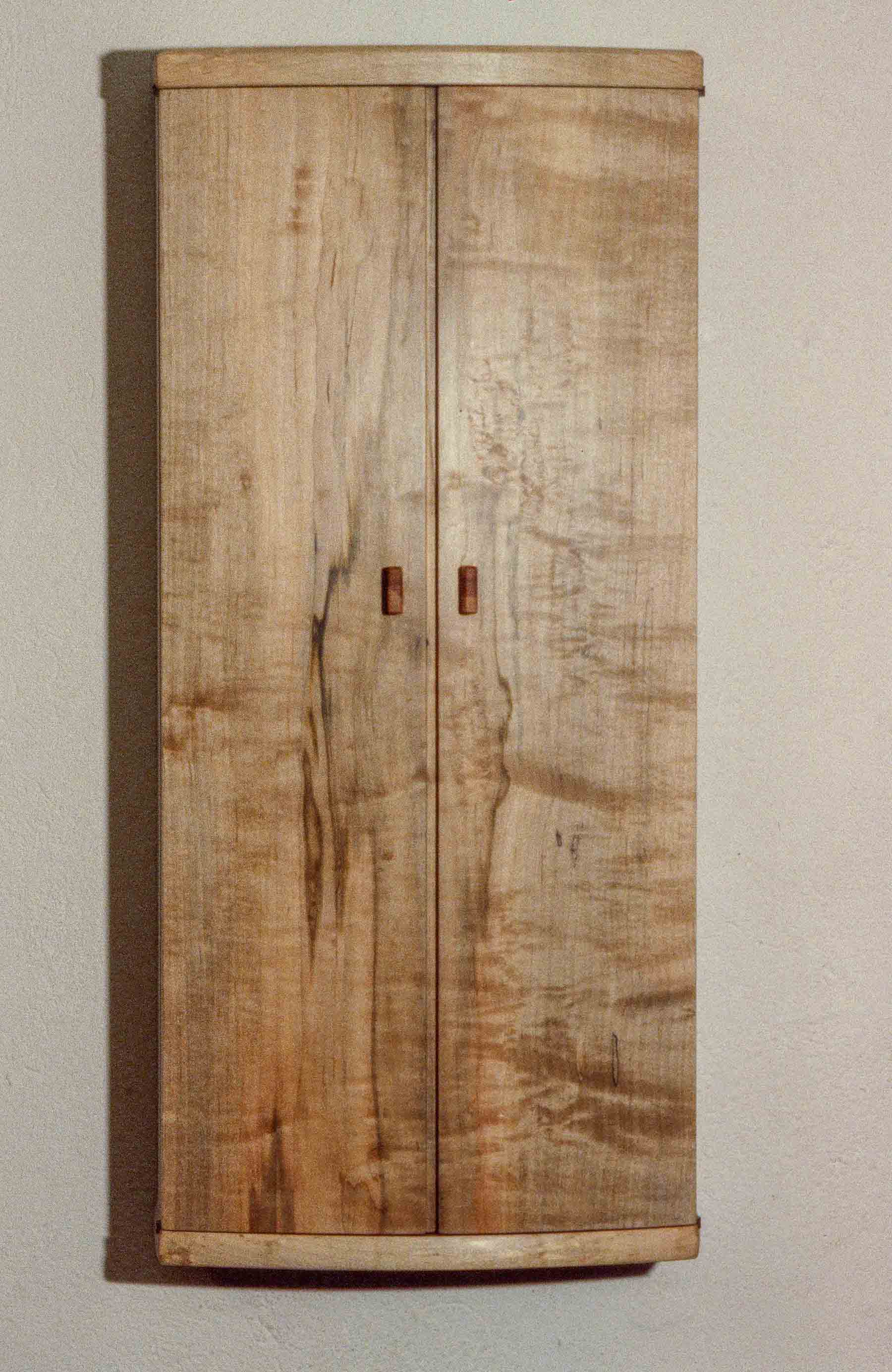 Two-Door Maple Wall Cabinet